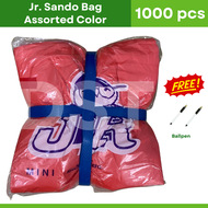 Jr Sando Bag Plastic Bag Assorted Color Wholesale | 1000 pcs (10 packs/100 pcs per pack)