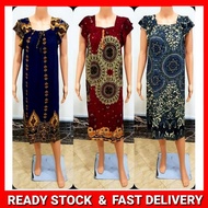 [PROMO]‼ 💞Batik Night Dress💞 Baju Tidur Perempuan Night Dress/Women Ladies Batik Night Dress/Baju Batik 🇲🇾