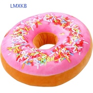 LMXKB Pillow Doughnut 40cm Christmas Nap Pillow Chocolates Donut Pillow Cover Sofa Seat Cushion