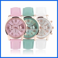 ✔ ✒ ◫ ZIKO K-POP Geneva Leather Wrist Watches Relo Watch W0015