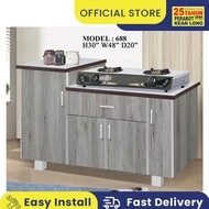 KLSB Almari Dapur Gas/Almari Dapur Bertutup/Almari Dapur Rendah/Cabinet Gas/Kitchen Cabinet/Low Kitc