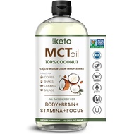 Keppi MCT Oil - From 100% Coconuts - Flavorless C8 and C10, Non-GMO, Certified Gluten-Free, Palm Oil