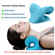 C Shape Rest Neck Massager Pillow Cervical Traction Spine Massage Shoulder Back Stretcher Support