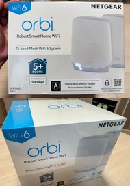 NETGEAR Orbi WiFi 6 三頻  Mesh WiFi 6 系統