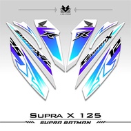 HONDA SUPRA X 125 CARBON STRIPING SKU 70 BATMAN STICKER SUPRA X 125 WAVE 125I SUPRA X 125R A1HONDA