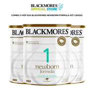 Combo 3 Hộp Sữa Blackmores Newborn Formula số 1 (900g)
