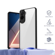 Case poco M7 Hardcase Clear Edge Back Case Casing poco M7 4G