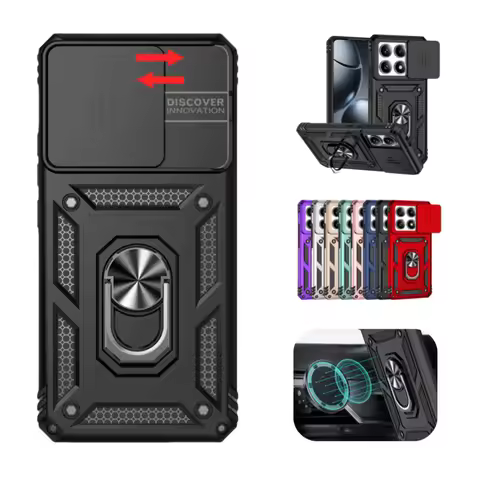 Funda For Xiaomi 14T Pro Armor Car Magnetic Ring Case For Mi 14T Mi14T Xiaomi14T 14 T Pro 14TPro 5G 