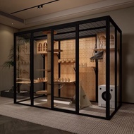 🐱貓別墅cat villa  全景  玻璃  貓房  貓舍  大型  豪華  超大貓籠  寵物店#貓別墅#大型全景