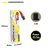 20 GAONENG 3 G 3.8V 660Mah 1S 90C/180C HV Lipo Battery With A30 Plug For Cetus Pro FPV Drone DIY