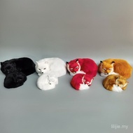 Simulation Animal White Fox Yellow Fox Black Fox Simulation Fox Sleeping Fox Fox Red Fox Fur Crafts 