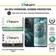 Rhihorn Self-Healing Screen Protector for Realme C71 | C75x | C61 | C65 | C63 | C67 Hydrogel