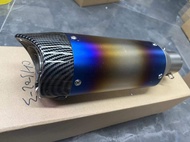 2024 NEW 51mm motorcycle carbon fiber arrow exhaust pipe with DB Killer common on ZX10R Z900 MT07 R3