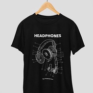 Japanese Headphones Vapowave Style T-Shirt
