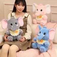 Cute Elephant Plush Toy Soft Toys Stuffed Elephant Plushie Doll Home Decoration