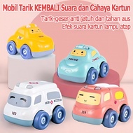 CAHAYA Inertia Truck Pullback Car Children's Toy Sound and Light Educational Toy Boy's Truck-Shaped 