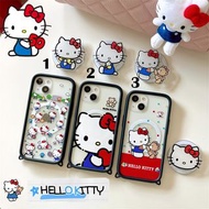 9886 HELLO KITTY 磁吸無線充電支架手機電話殼IPHONE 15 14 13 PRO PROMAX 12 11