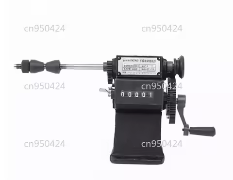 Hand Coil Winding Manually Winding Machine Manual Coil Winder Machine Counter Range 0-9999 for Home 