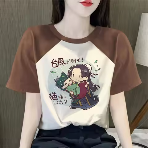 Apothecary Diaries t-shirt girl kawaii korean fashion cheap tshirt gothic gyaru party 80s
