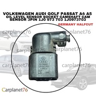 VOLKSWAGEN AUDI GOLF PASSAT A4 A5 OIL LEVEL SENSOR SOCKET CAMSHAFT CAM SENSOR 3PIN 1J0 973 703 1J097