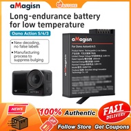 aMagisn DJI Osmo Action 5 pro battery (2100 mAh) for action 5 pro/4/3 camera accessories
