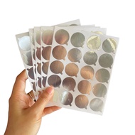 1PC Disposable Eyelash Glue Stickers Waterproof Glue Aluminum Foil Stickers Eyelash Glue Holder Pall