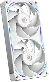 NZXT F240X Performance Single-Frame Fan - 2X 120mm PWM RGB PC Case Fans - Max Airflow & Static Press