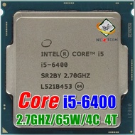 ซีพียู CPU Core i5 6400 / i5 6500 / i5 6600 / 4C 4T / 65W / Socket LGA 1151 / ฟรีซิลิโคน จัดส่งไว