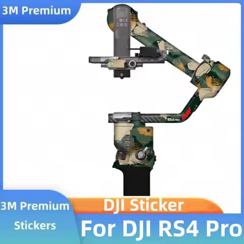 Customized Sticker For DJI RS4Pro Decal Skin Gimbal Stabilizer Vinyl Wrap Film Protector Coat RS 4 P