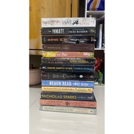 Poppy War Novel Book (RF Kuang), Beach Read (Emily Henry), The Inmate (Freida McFadden), Gone Girl (