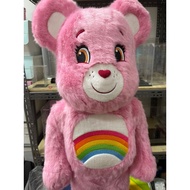 SG Ready Stock! BE@RBRICK x Cheer Bear Costume 1000% bearbrick Carebear (pink)