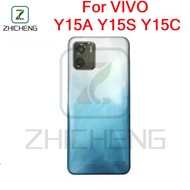 For VIVO Y15A Y15S Y15C Battery Back cover Housing middle frame + Button + LCD Front frame + Lens Fr