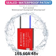 3.2V LifePo4 16S 48V 20A 30A 40A 50A 60A 80A 100A BMS Battery with Balanced Same Port Module Protec