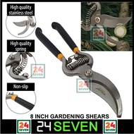 WELLOO Heavy Duty 8" Pruning Shears Garden Shears Cutter Garden Scissor Snip / Garden Shears / Gunti