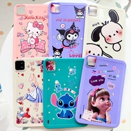 For iPad Pro 12.9 2022 2021 2020 2018 iPad Pro 12.9inch 5th 4th 3rd Gen Tablet Protective Case Fashion Photo Frame Painted Cute Cartoon Pattern Casing Shockproof Soft TPU Fit Cover