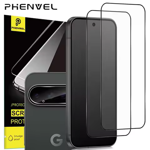 Oleophobic Tempered Glass Screen Protector for Google Pixel 11 11 Pro 11Pro Fold 11 Pro XL - Full Co
