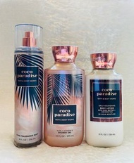 BBW｜Coco Paradise | Fine Fragrance Mist | Shower Gel | Body Lotion | Foaming hand soap | Handcream | bath and body works