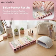 [XGN] 10 Grid Nail Transfer Paper Storage Organizer 3D Printed Box with Colorful Display Stand for N