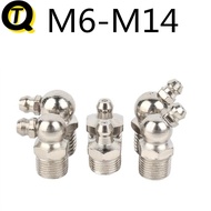 M6M8M10M12M14 G1/8 Iron Nickel-Plated Butter Nozzle Iron Grease Nozzle Grease Injection Nozzle Greas