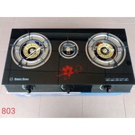 DAPUR GAS KACA 3 TUNGKU