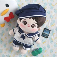 20cm Doll Clothes 15cm Doll Clothes Star Doll Cotton Doll Sailor Suit Suit