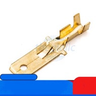 [20 Pieces]- Cos Tab Male Head 6.3x0.35mm Wire Size 0.5-1.5mm2 Copper Plated Components IC2