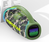 HOPESTAR A65 ลำโพงบลูทูธ 300W เสียงแน่น ไฟ RGB กันน้ำ IPX6 แถมไมค์ไร้สาย ใช้ร้องคาราโอเกะได้