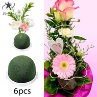 Fenteer 6Pcs Mini Floral Foam Creative for Flower Arrangement for Table Shops Hotels