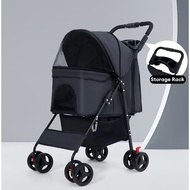 Stroller For Dogs Pet Trolley Pet Strollers Travel Pet Carrier Trolley Pet Carrier Detachable