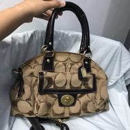 coach canvas bag preloved