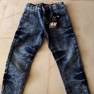 Seluar jeans hm kanak 1-5tahun
