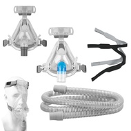 JBMBHC For CPAP Full Face Mask Respirator Ventilator Headgear Nose Mask Anti Snore Nasal Full Face C