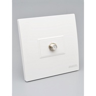 Type 86 Satellite TV Socket Digital TV Cable TV Broadband TV Socket Panel Inch F-Head Panel