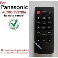 panasonic audio system remote control SC-HC58 SC-HC38 SC-HC27